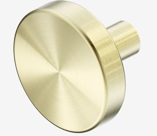 Mecca Cabinet Knob &ndash; &Oslash;36 Brushed Gold