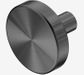 Mecca Cabinet Knob &ndash; &Oslash;36 Gun Metal