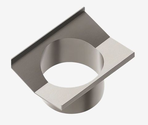 Floor Grate V Channel 80mm Outlet Only