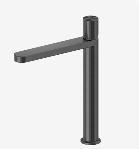 Pure SS316L Tall Basin Mixer Graphite