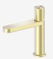 Pure SS316L Basin Mixer Brushed Gold