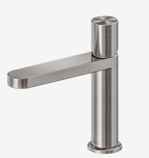 Pure SS316L Basin Mixer Brushed Nickel