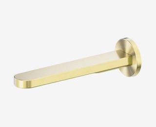 Pure SS316L Round Bath Spout Only Brushed Gold
