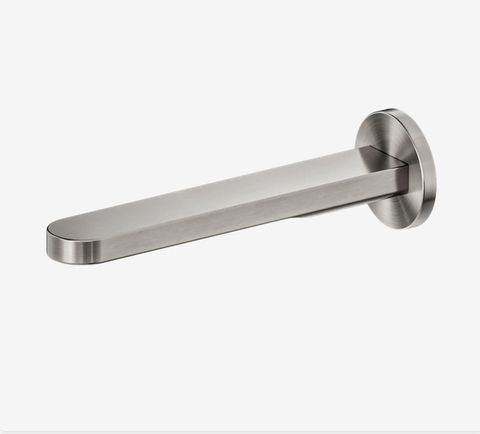 Pure SS316L Round Bath Spout Only Brushed Nickel