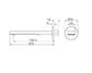 Pure SS316L Round Bath Spout Only Graphite