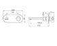 Pure SS316L Progressive Wall Basin/Bath Mixer Brushed Gold