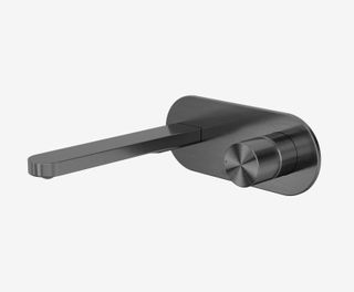 Pure SS316L Progressive Wall Basin/Bath Mixer Graphite