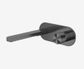 Pure SS316L Progressive Wall Basin/Bath Mixer Graphite