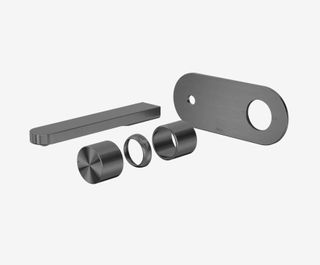 Pure SS316L Progressive Wall Basin/Bath Mixer Trim Kits Only Graphite