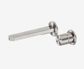 Pure SS316L Progressive Wall Basin/Bath Mixer Separate Back Plate Brushed Nickel
