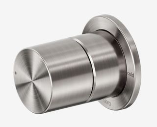 Pure SS316L Progressive Shower Mixer Brushed Nickel