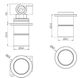 Pure SS316L Progressive Shower Mixer Brushed Nickel