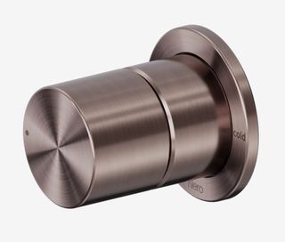 Pure SS316L Progressive Shower Mixer Brushed Bronze