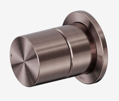 Pure SS316L Progressive Shower Mixer Brushed Bronze