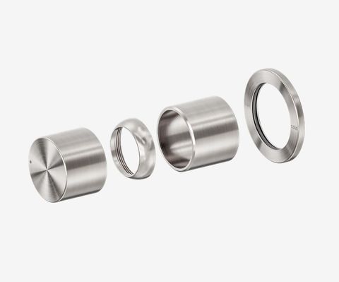 Pure SS316L Progressive Shower Mixer Trim Kits Only Brushed Nickel