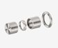 Pure SS316L Progressive Shower Mixer Trim Kits Only Brushed Nickel