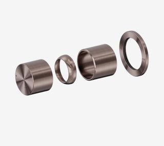 Pure SS316L Progressive Shower Mixer Trim Kits Only Brushed Bronze