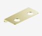 Mecca Double Soap Bottle Holder Brushed Bronze