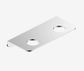 Mecca Double Soap Bottle Holder Chrome