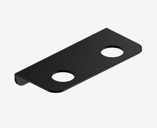 Mecca Double Soap Bottle Holder Matte Black