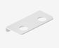 Mecca Double Soap Bottle Holder Matte White