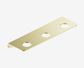 Mecca Triple Soap Bottle Holder Brushed Gold