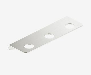 Mecca Triple Soap Bottle Holder Brushed Nickel