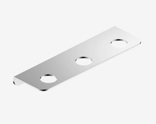 Mecca Triple Soap Bottle Holder Chrome