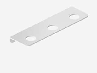 Mecca Triple Soap Bottle Holder Matte White