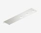 Mecca Triple Soap Bottle Holder With Shelf Brushed Nickel