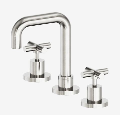 X Plus Basin Set Brushed Nickel