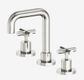 X Plus Basin Set Brushed Nickel