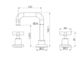 X Plus Basin Set Brushed Nickel