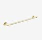 Dolce II Single Towel Rail 600mm Brushed Gold