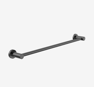Dolce II Single Towel Rail 600mm Gun Metal
