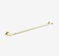 Dolce II Single Towel Rail 800mm Brushed Gold