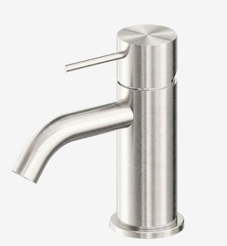 Mecca Mini Basin Mixer Brushed Nickel