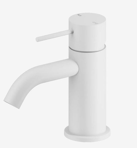 Mecca Mini Basin Mixer Matte White