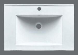 Ceramic Slimline 600x465 Classic Shape Top 1 tap hole