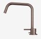 Mecca Hob Bath/Kitchen Mixer Set Edge Spout II Brushed Bronze