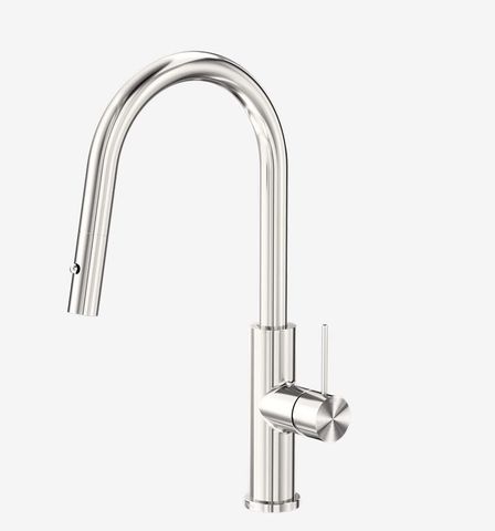 Mecca Smart Sensor Pull Out Kitchen Mixer Brushed Nickel
