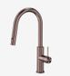 Mecca Smart Sensor Pull Out Kitchen Mixer Brushed Bronze