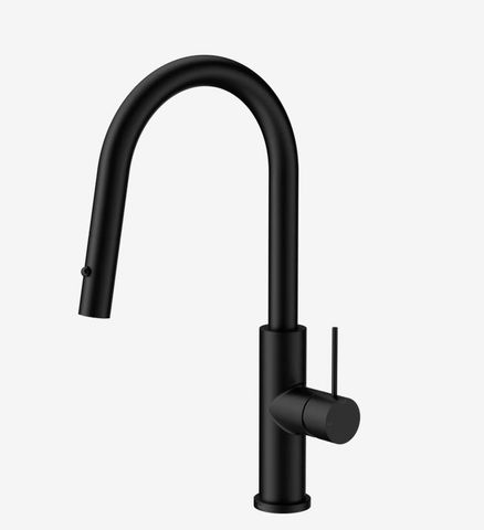 Mecca Smart Sensor Pull Out Kitchen Mixer Matte Black