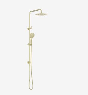 Dolce II Twin Shower Brushed Gold