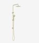 Dolce II Twin Shower Brushed Gold
