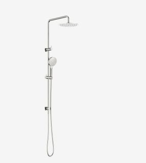 Dolce II Twin Shower Brushed Nickel