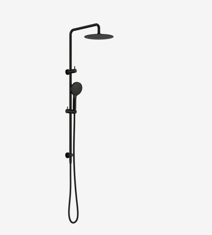 Dolce II Twin Shower Matte Black