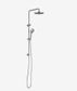 Round Twin Shower With Air Shower I Chrome