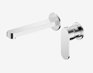 Ecco Wall Basin/Bath Mixer Separate Back Plate 60mm Chrome
