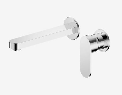 Ecco Wall Basin/Bath Mixer Separate Back Plate 60mm Chrome
